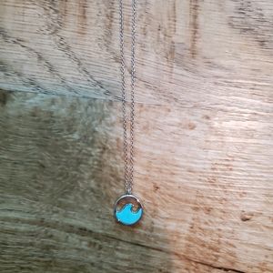 Pura Vida Turquoise Wave necklace